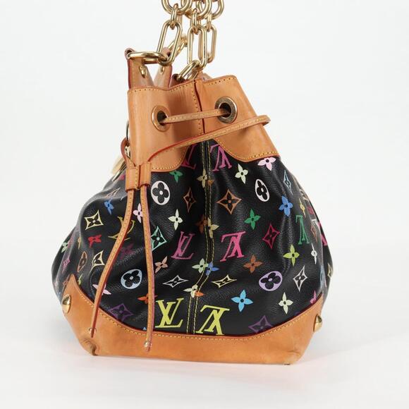 LOUIS VUITTON Monogram Multicolor Ursula Tote Bag Black M40124 - Picture 3 of 16